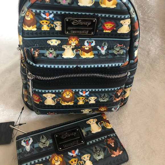 loungefly lion king backpack